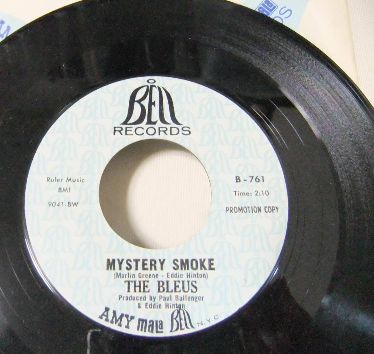 PayPayフリマ｜The Bleus / feat Duane Allman / A Julianna's Gone - B Mystery  Smoke / '7inch Single / '69US Bell Records / Promo-copy