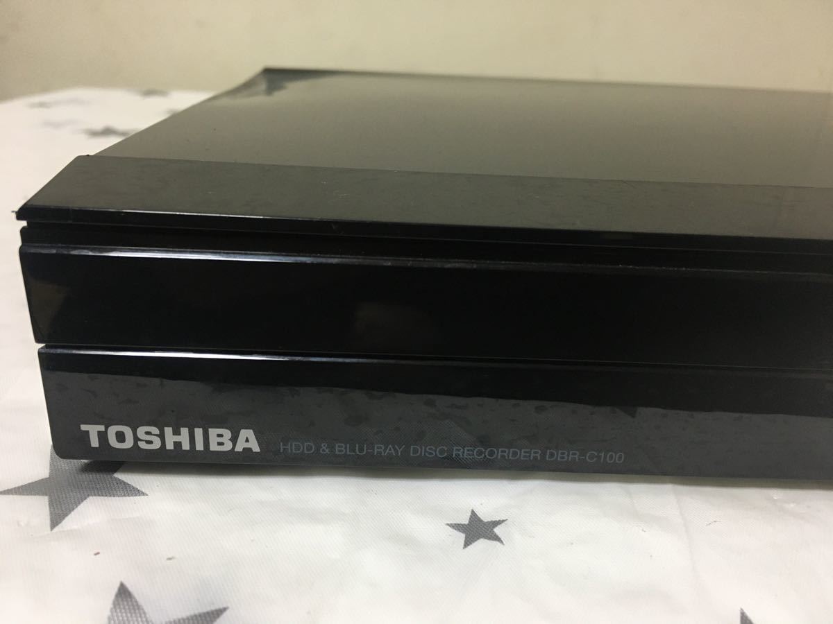 TOSHIBA REGZAブルーレイレコーダーDBR-C100(リモコン付 TOSHIBA REGZAブルーレイレコーダーDBR-C100(リモコン付