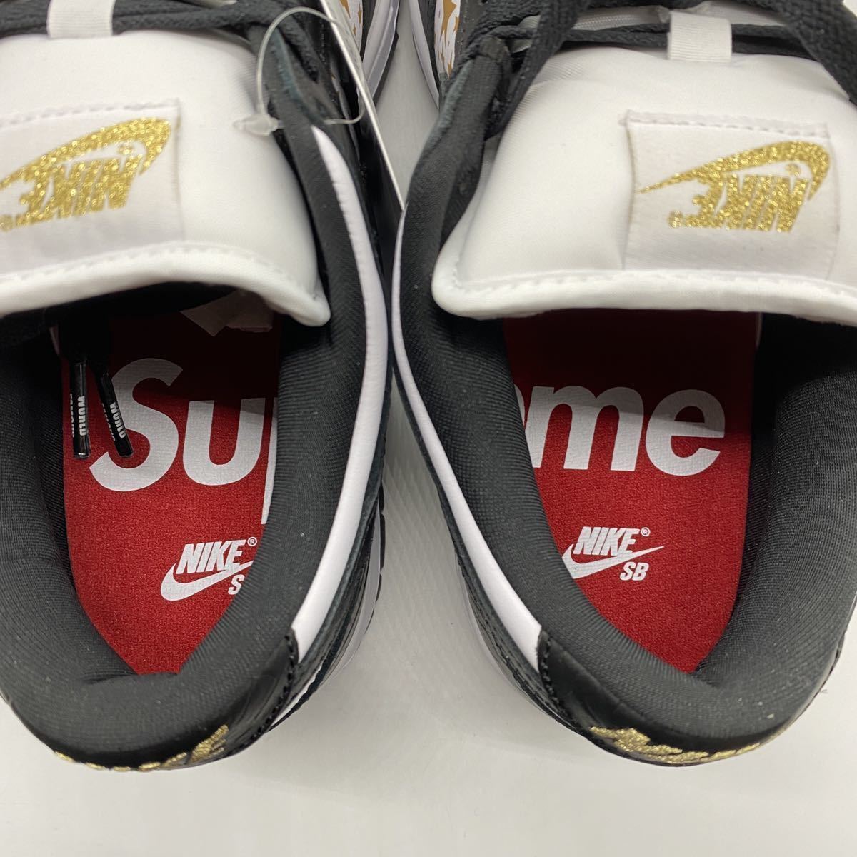 27cm】新品 SUPREME NIKE SB DUNK LOW OG QS BLACK シュプリーム
