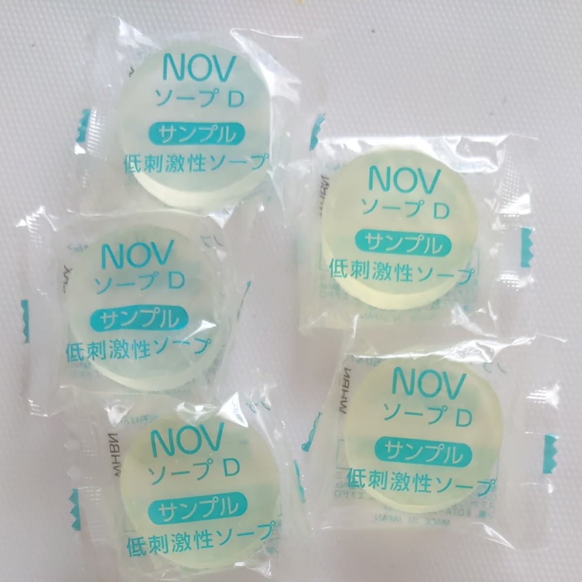 低刺激性ソープ　石鹸　サンプル　NOV