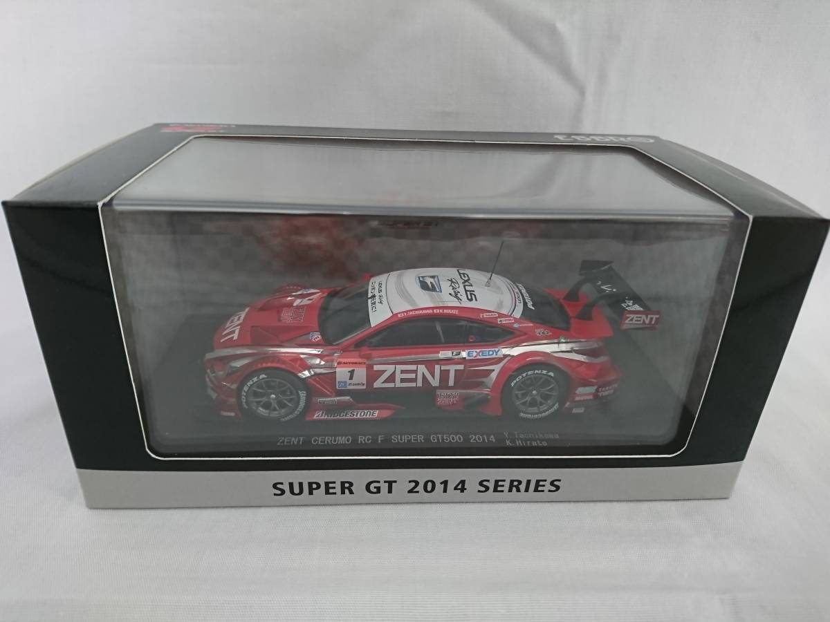 【当店一番人気】 CERUMO ZENT No.1 2014 GT500 SUPER 1/43 エブロ EBBRO RC 45066 #1 F レーシングカー