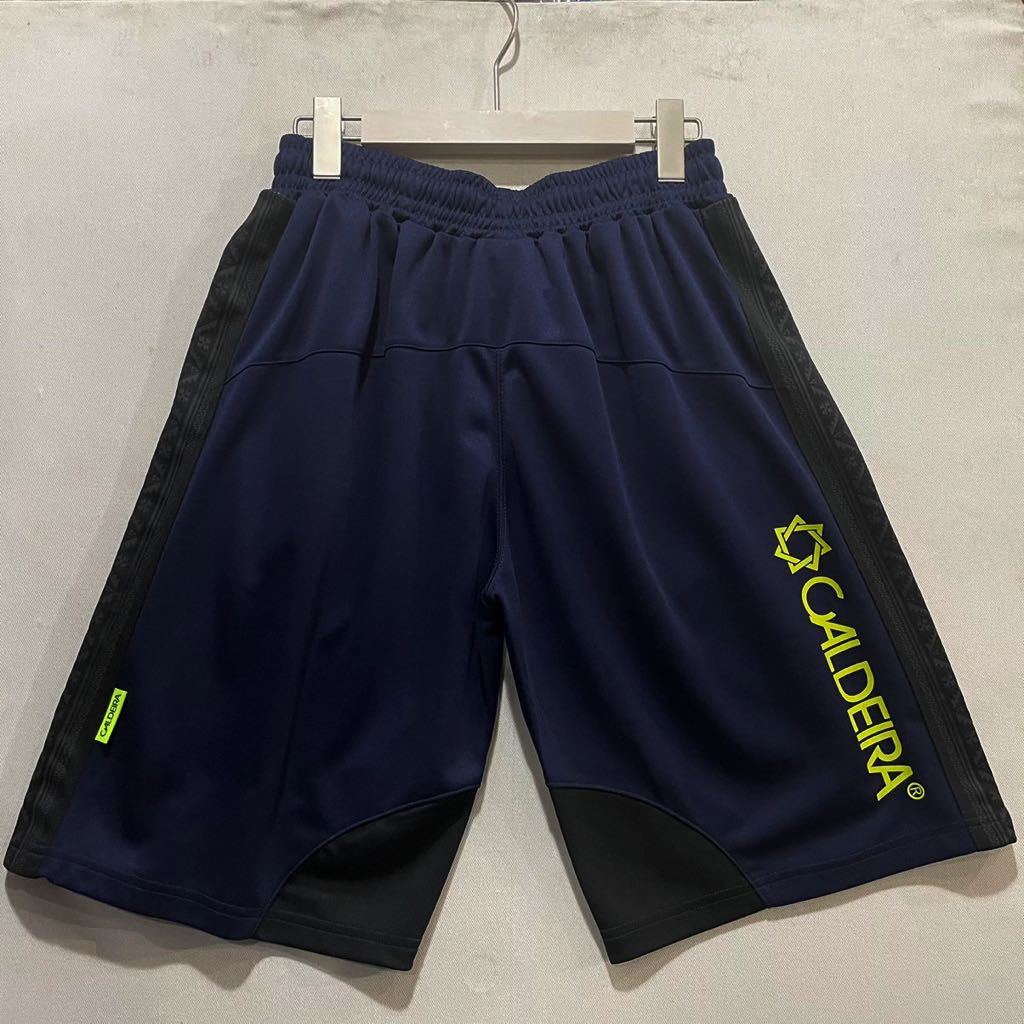 SALE! CALDEIRA (キャルデラ) ジャージ パーカー パンツ 上下 セット (L) NAVY | futsal soccer フットサル サッカー ネイビー セール_画像5