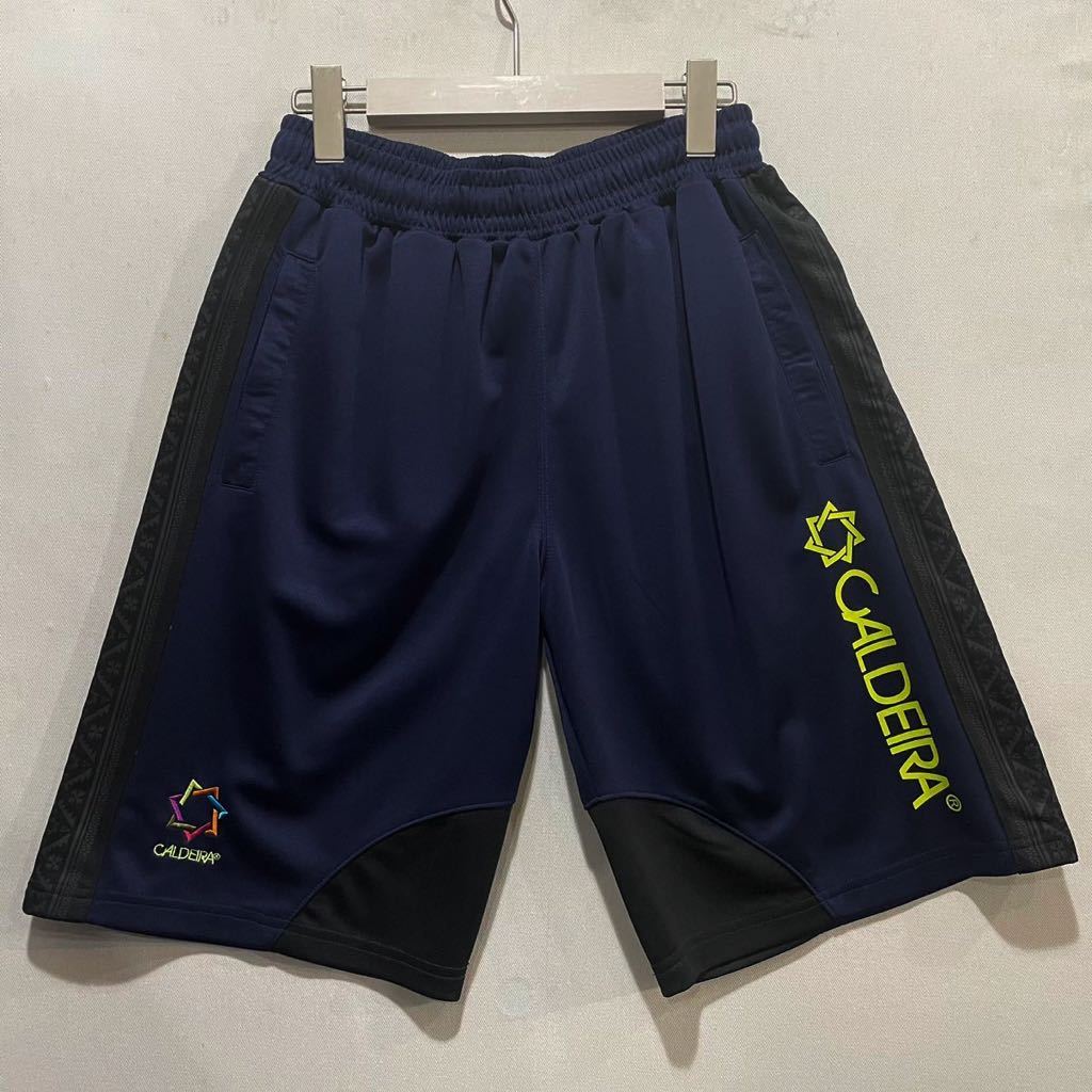 SALE! CALDEIRA (キャルデラ) ジャージ パーカー パンツ 上下 セット (L) NAVY | futsal soccer フットサル サッカー ネイビー セール_画像4