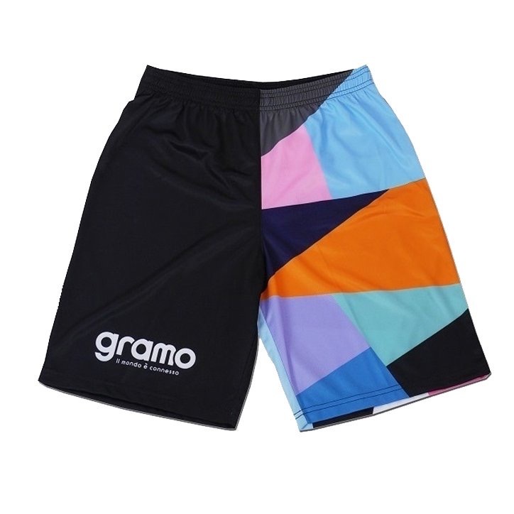 メール便可! gramo (グラモ) Let's hang out!-pants プラクティス パンツ (M) HP-026 MIX | futsal soccer フットサル サッカー プラパン_画像1