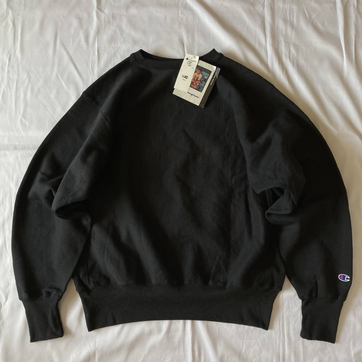 デッドストック！！ deadstock 黒ボディ 目無し Champion チャンピオン 