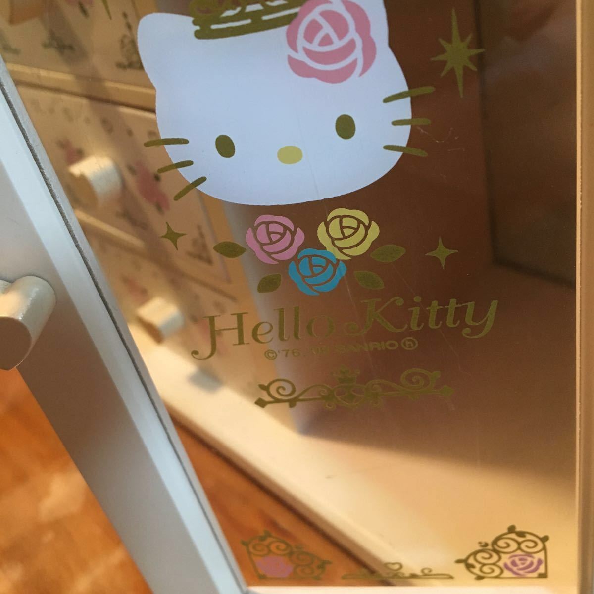 希少レア ハローキティ 木製チェスト ジュエリーケース 小物入れ サンリオ ハローキティ 木製チェスト アクセサリーケース 非売品 レア