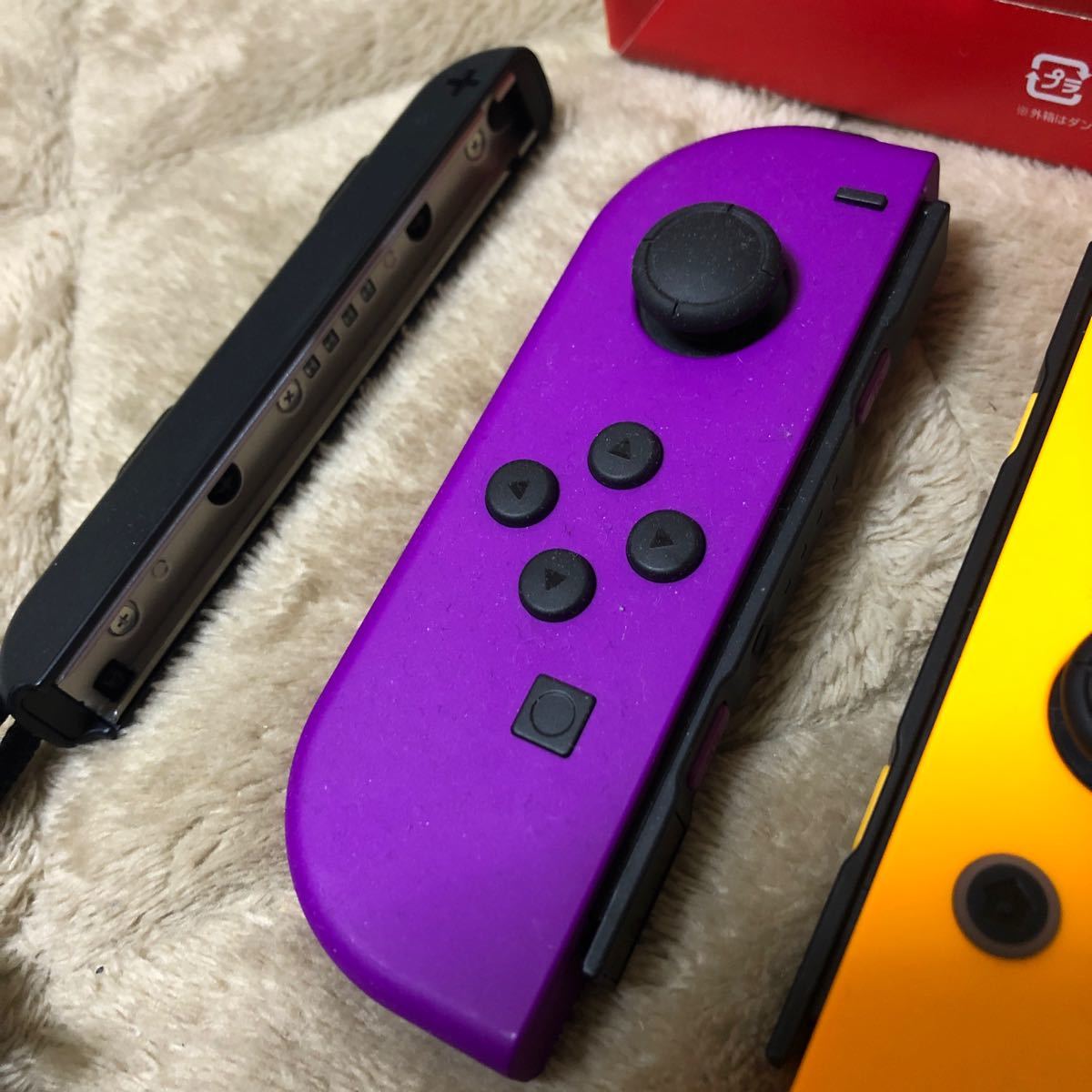 ジョイコン Nintendo Switch Joy-Con ネオンパープル　ネオンオレンジ　ニンテンドースイッチ