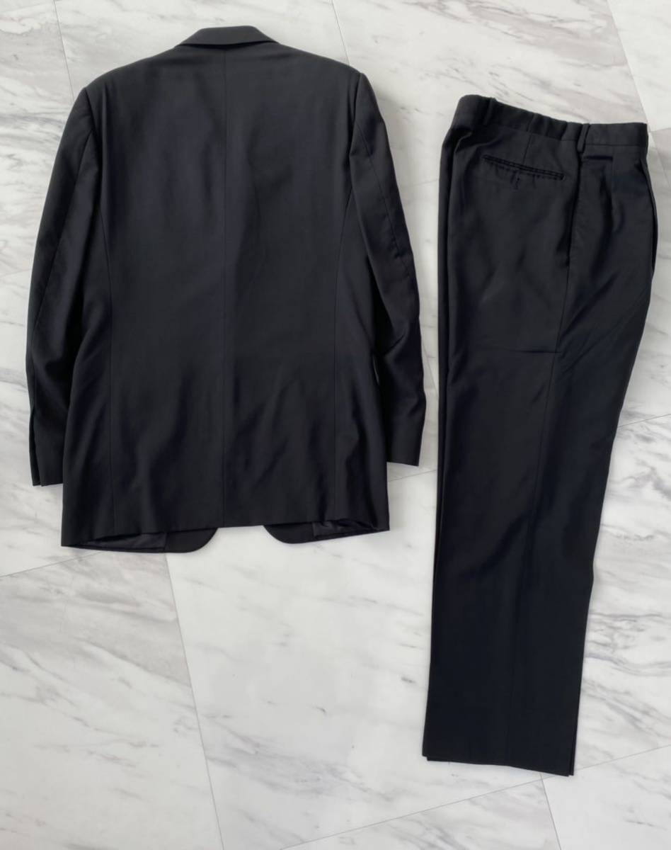 希少 FENDI uomo vintage 最高級 スーツ セットアップ 46 ネイビー