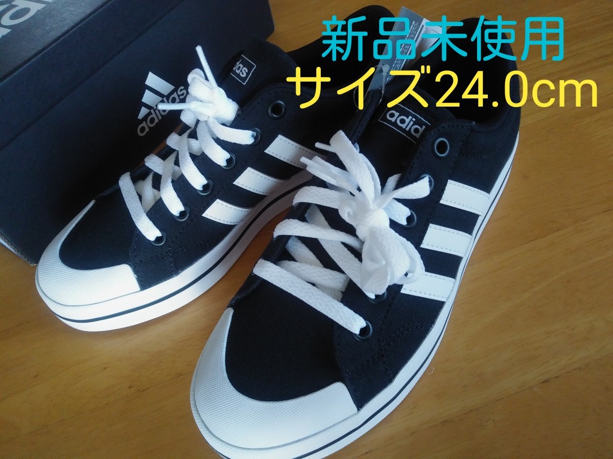 Paypayフリマ 値下げ 新品adidasアディダス キャンバススニーカー黒 24cm レディース子供 Paypayフリマ 値下げ 新品adidasアディダス キャンバススニーカー黒 24cm レディース子供