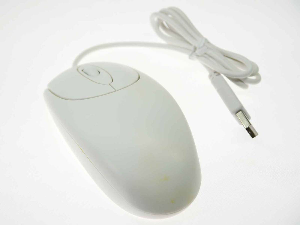 MATIAS　光学式USBマウス M104（2ボタン）　M9U-080100571　生産終了モデル　カラー：ホワイト　動作正常品　迅速発送　美品