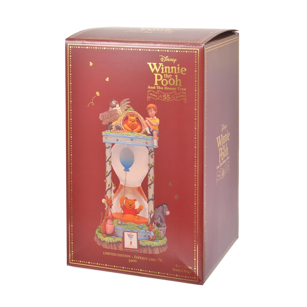  редкий товар Disney магазин Винни Пух "снежный шар" 55 годовщина Winnie the Pooh And The Honey Tree 55th Anniversary ограниченный выпуск 3400 пункт 