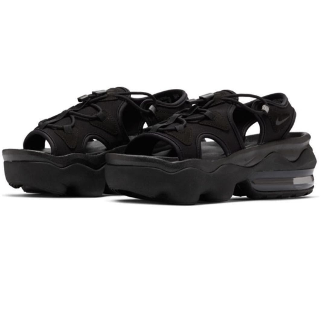 23cm NIKE WMNS AIR MAX KOKO SANDAL BLACK ナイキ エアマックスココサンダル ブラック 黒 新品未使用_画像1