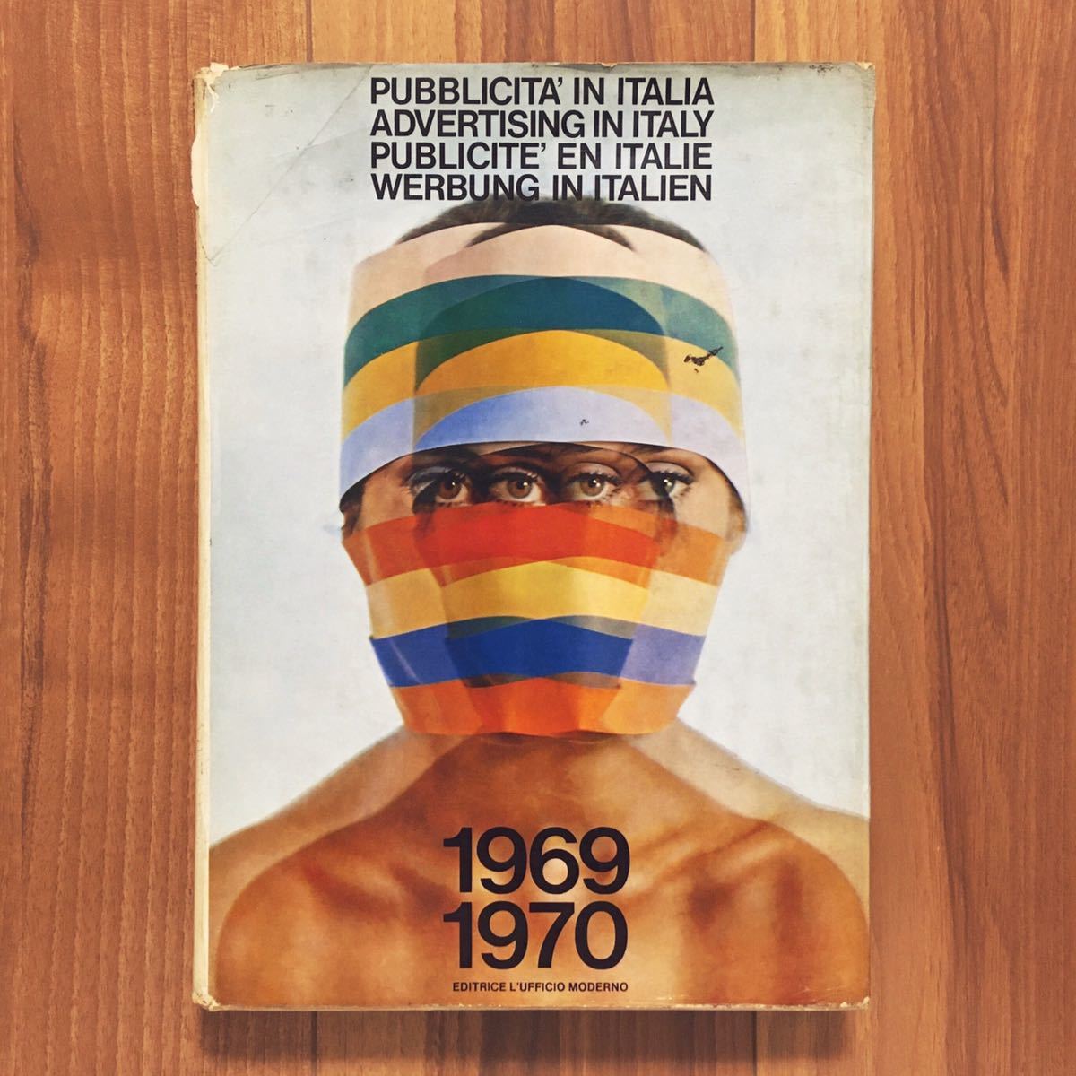 ★希少 洋書 PUBBLICITA' IN ITALIA 1969 1970 グラフィックデザイン GRAPHIS アイデア IDEA レトロ広告 スペースエイジ 70年代 インテリア