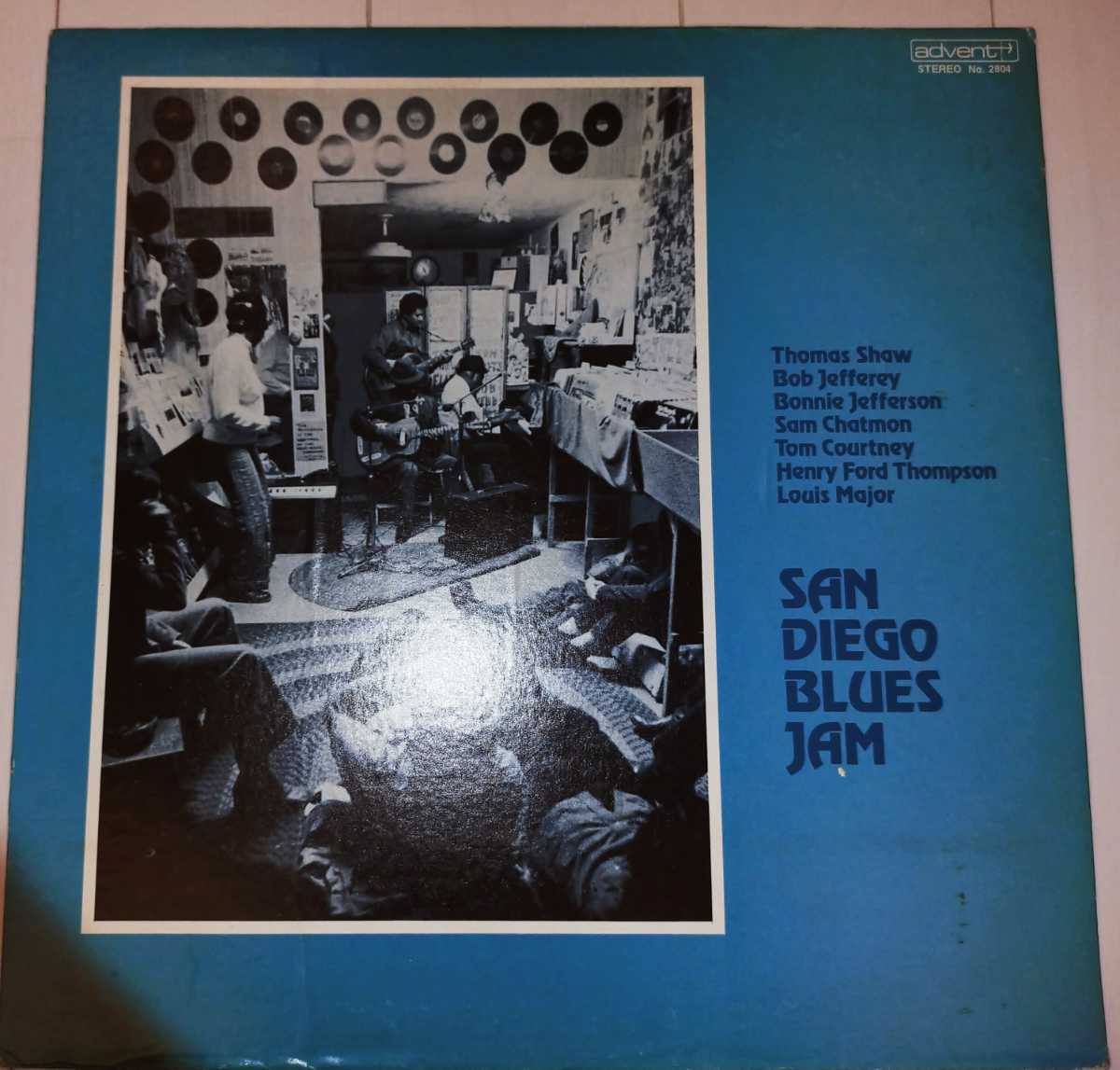 Thomas Shaw・Born In Texas/San Diego Blues Jam/米Advent/2LPセット_画像4