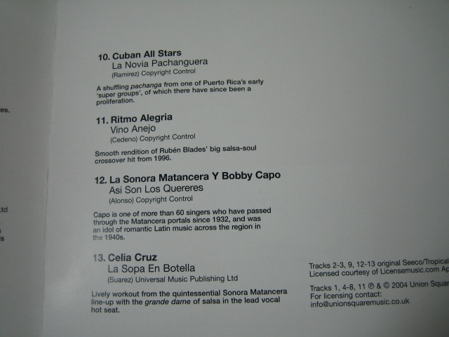 ▲▼ simply salsa 4cd's of essential latin rhythms / VA. 輸入盤４CD Tito Puente. Celia Cruz. Charlie Palmieri. Cheo Feliciano_画像8
