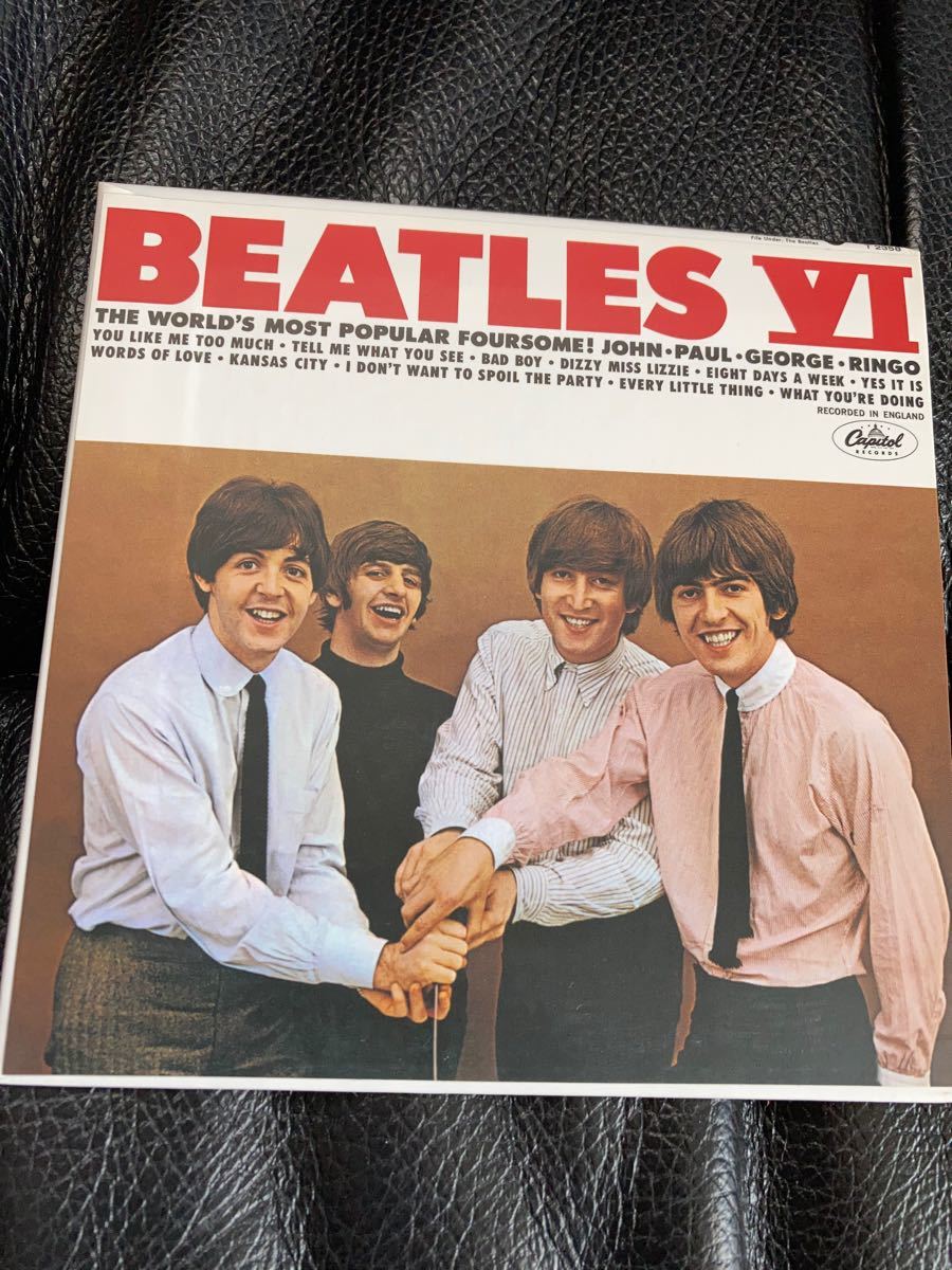 beatles アメリカ編集盤　Beatles6 紙ジャケ