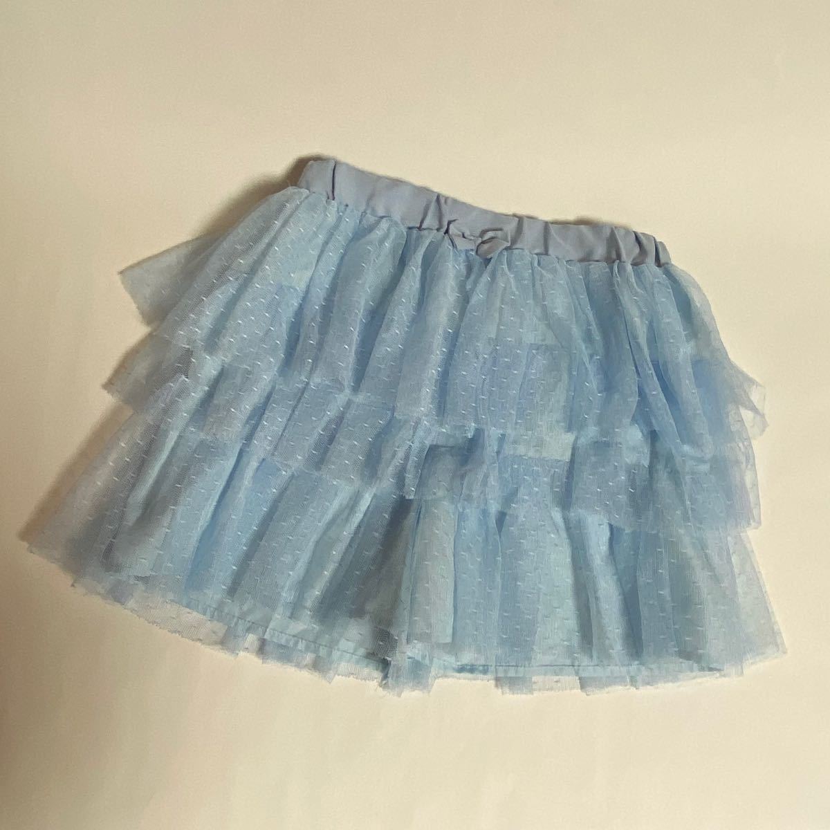 女の子 チュール キュロット １３０ - スカート