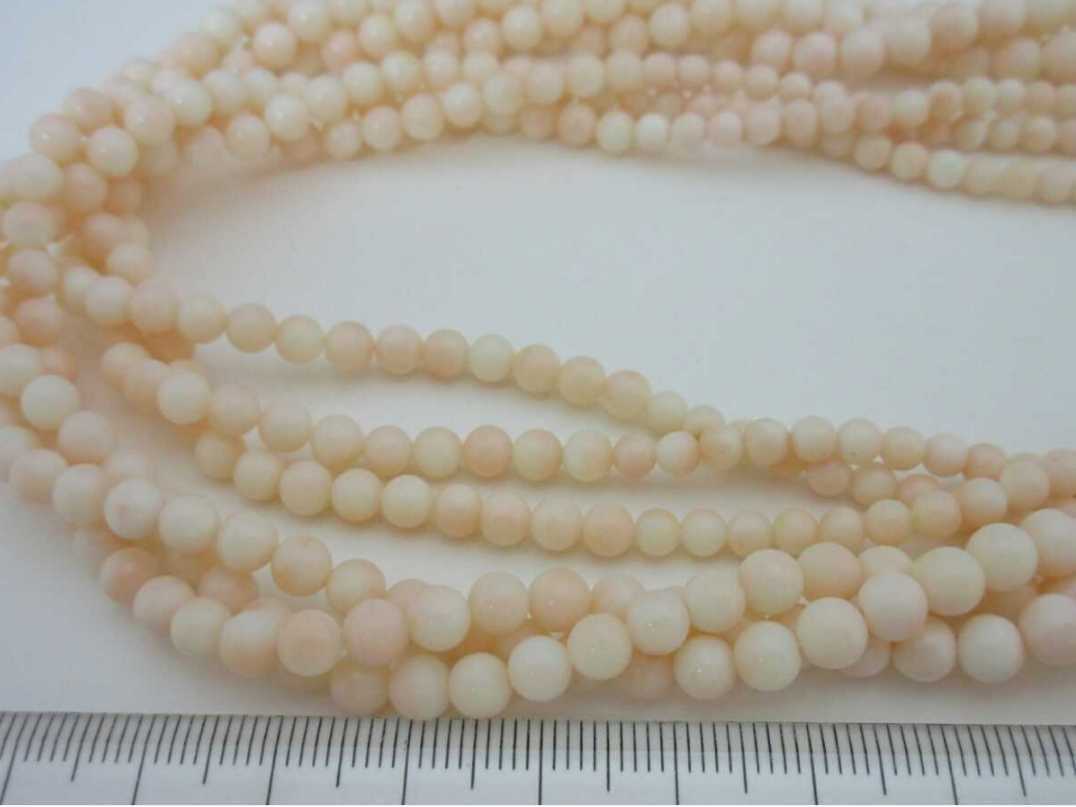 [TOP].. coral 67.3g necklace loose bracele netsuke i146.