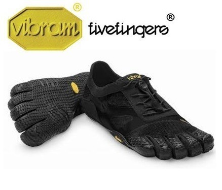 ★ビブラム(Vibram)★5本指シューズ ビブラムファイブフィンガーズ Vibram FiveFingers KSO EVO 14W0701 Black W38_画像1