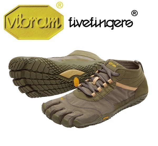 * новый товар * Vibram (Vibram)*5 пальцев обувь Vibram пять палец z уличная обувь V-TREK 18M7402 Military/Dark Grey M45