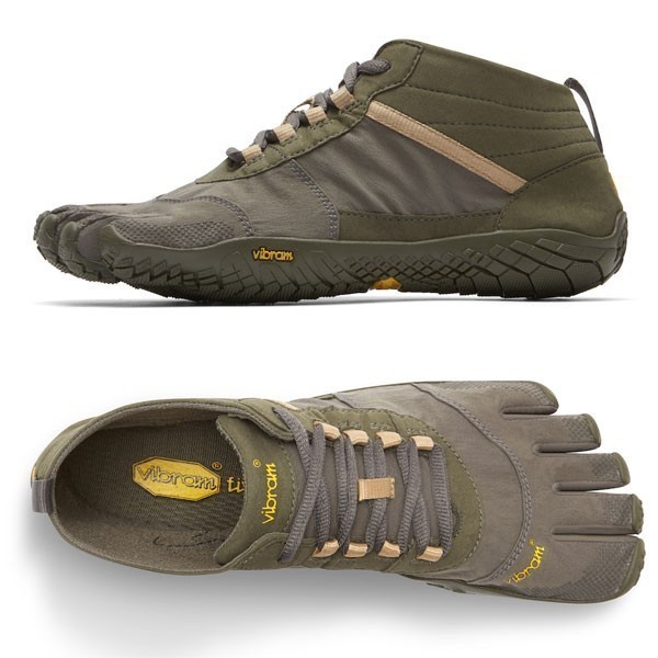 * новый товар * Vibram (Vibram)*5 пальцев обувь Vibram пять палец z уличная обувь V-TREK 18M7402 Military/Dark Grey M45