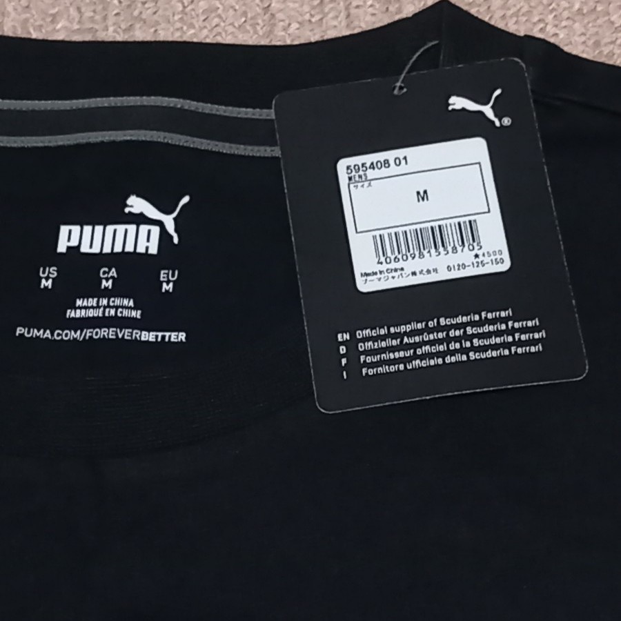 Tシャツ PUMA プーマ フェラーリ ビッグ シールド Tシャツ 半袖｜PayPayフリマ