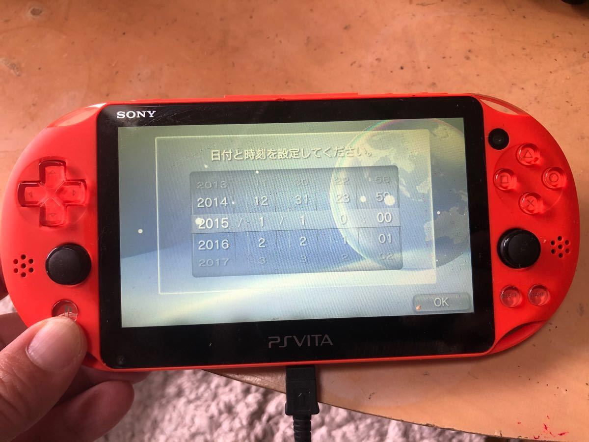 PSVita Wi-Fiモデル PCH-2000 ネオン.オレンジPS Vita Wi-Fiモデル PCH-2000