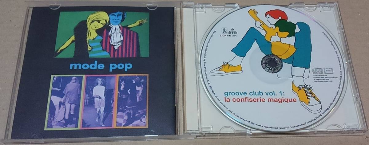 【CD】VA / GROOVE CLUB VOL.1:LA CONFISERIE MAGIQUE-POPISME FANTASTIQUE!■60-70年代フレンチ・ポップ、モンド、カンボジアン・グルーヴ_画像3