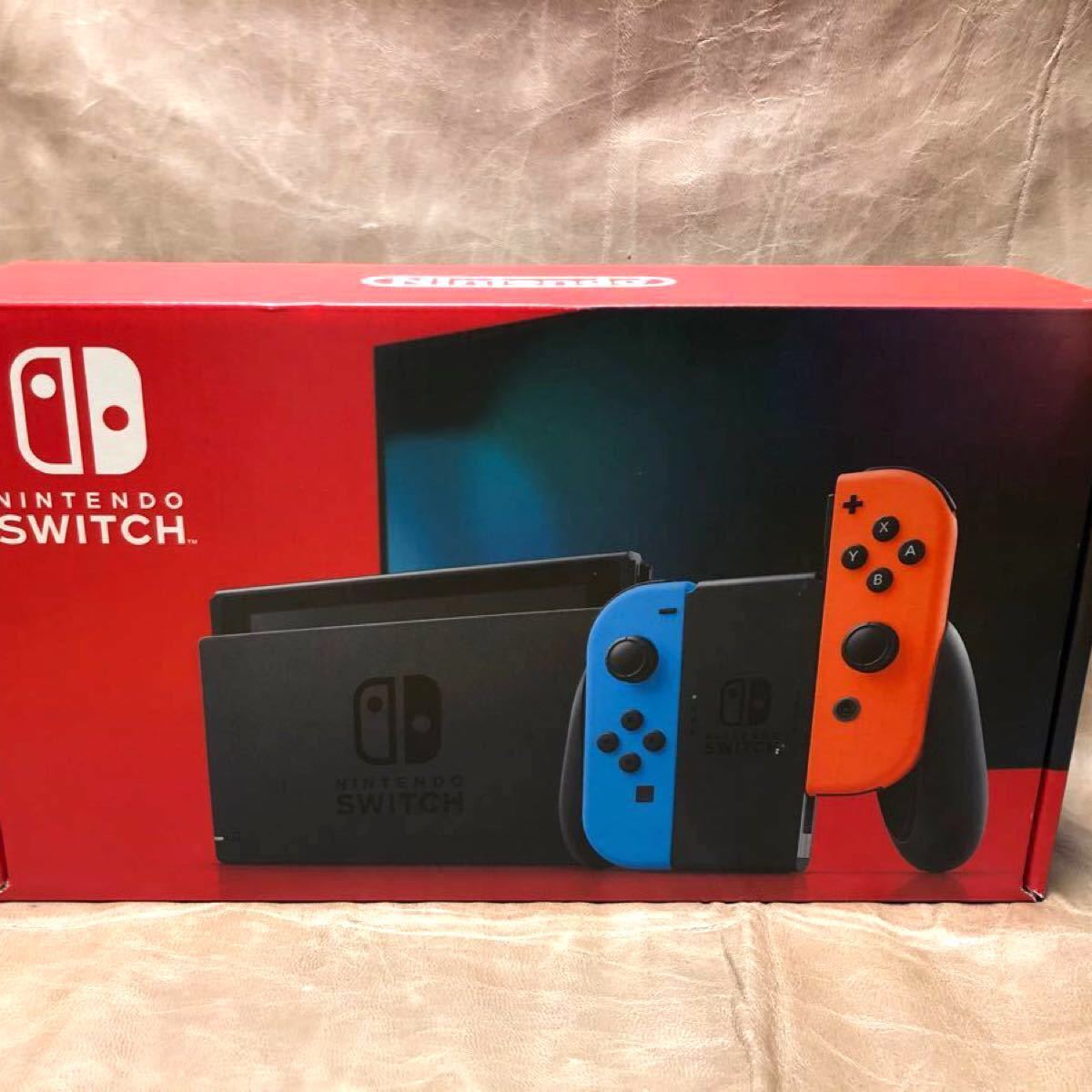 Nintendo Switch ニンテンドースイッチ　本体　新品未開封　 保護フィルムクリーニングクロス付き