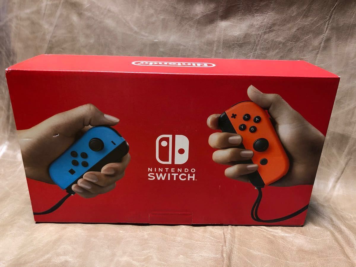 Nintendo Switch ニンテンドースイッチ　本体　新品未開封　 保護フィルムクリーニングクロス付き