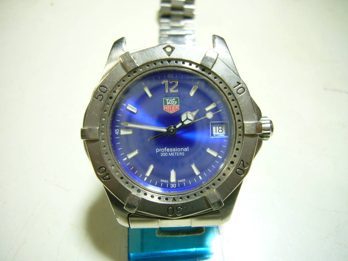 * tag * Heuer TAG HEUER professional 200M men's clock SWISS