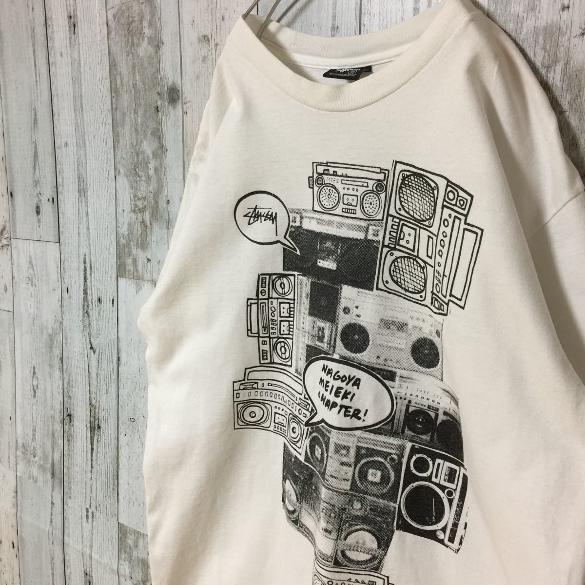 Paypayフリマ 限定品 両面プリント Stussy Stussy ステューシー Tシャツ Tシャツ 名古屋 名駅 メキシコ製 Paypayフリマ 限定品 両面プリント Stussy Stussy ステューシー Tシャツ Tシャツ 名古屋 名駅 メキシコ製