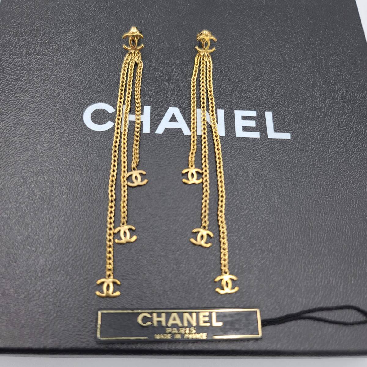 割引新品 美品 レア 確実正規品 Chanel シャネル カメリア ゴールド