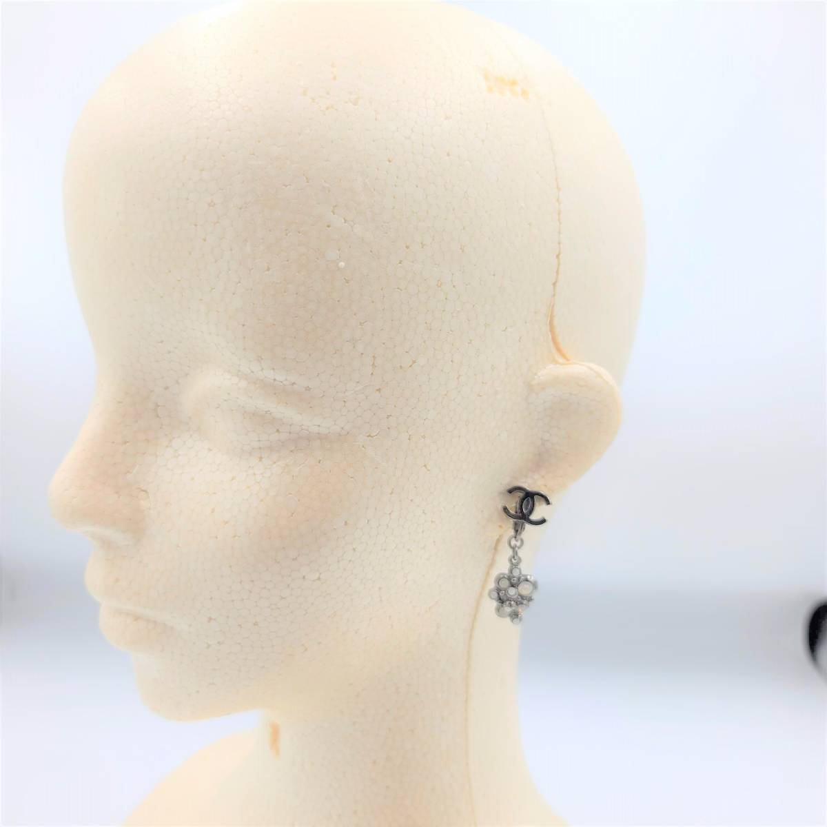 確実正規品 シャネル イヤリング ラインストーン | activoskateshop.com