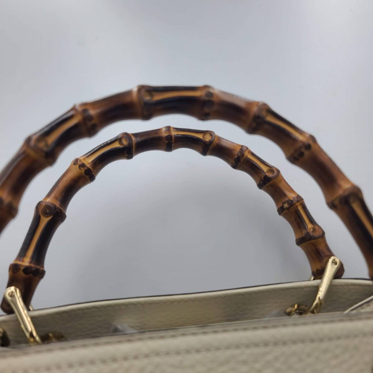 確実正規品 gucci グッチ バンブー ショルダーバッグ