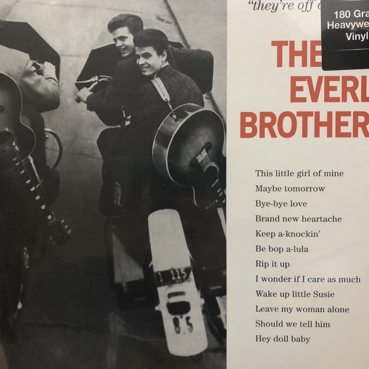 【新品 未聴品】The Everly Brothers / S.T. LP 180g 重量盤_画像1