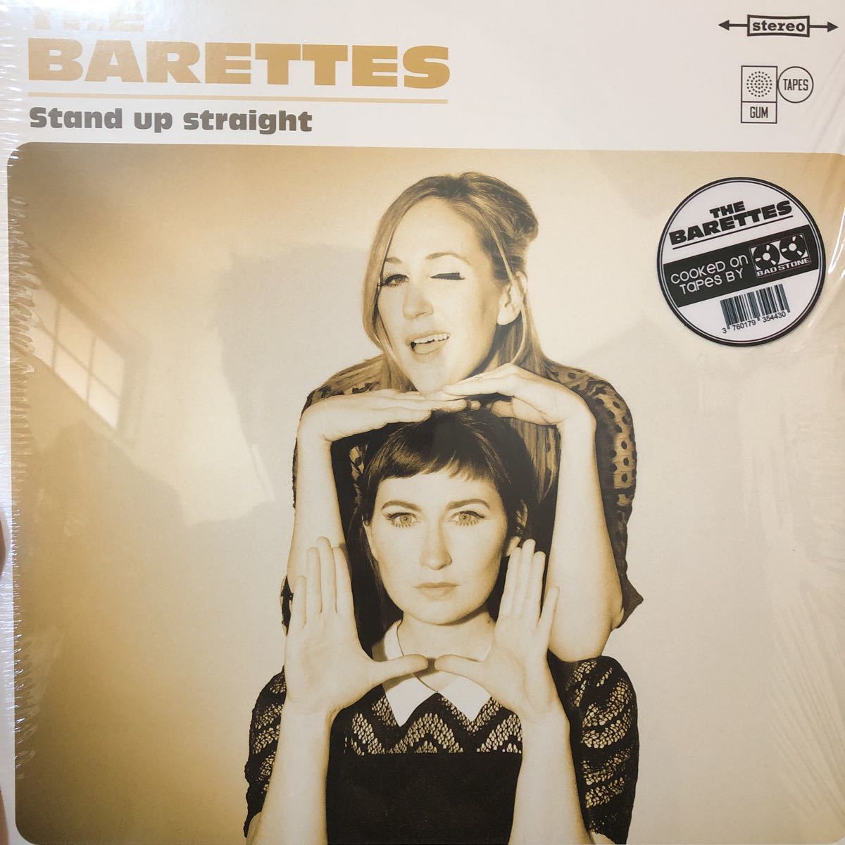 【極美品】The Barettes / Stand Up Straight LP Spandettes Supremes Shangri-la Motown_画像1