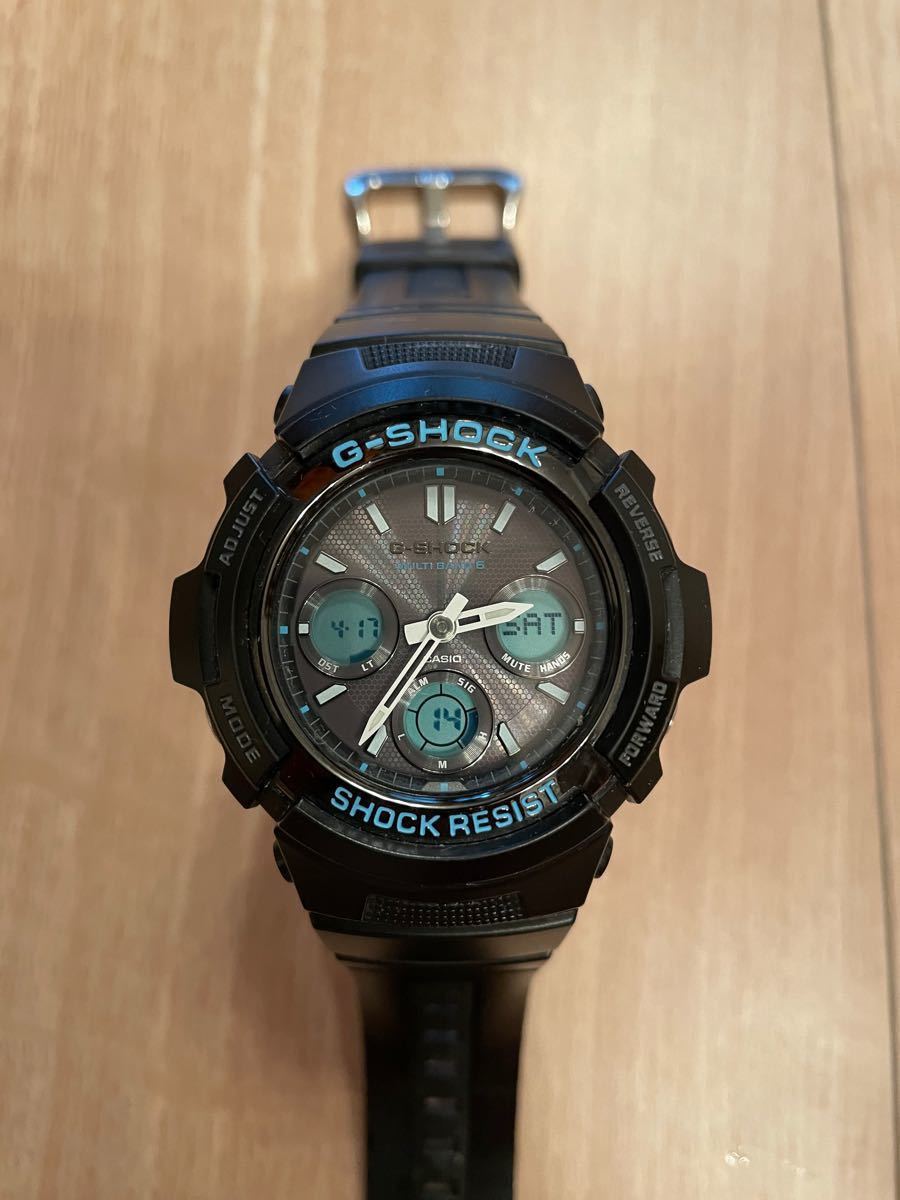 値下げ！！　G-SHOCK 生産終了モデル！　SPECIAL COLOR  AWG-M100BA-1AJF