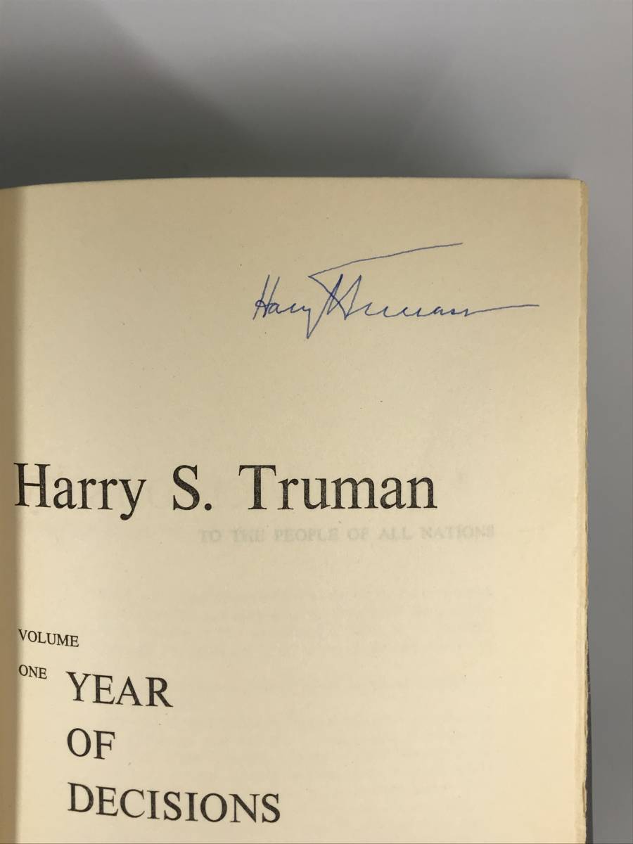 [ супер редкий подписан первая версия книга@] no. 33 плата America большой .. Harry *S*to Roo man раз . запись 2 шт. комплект 