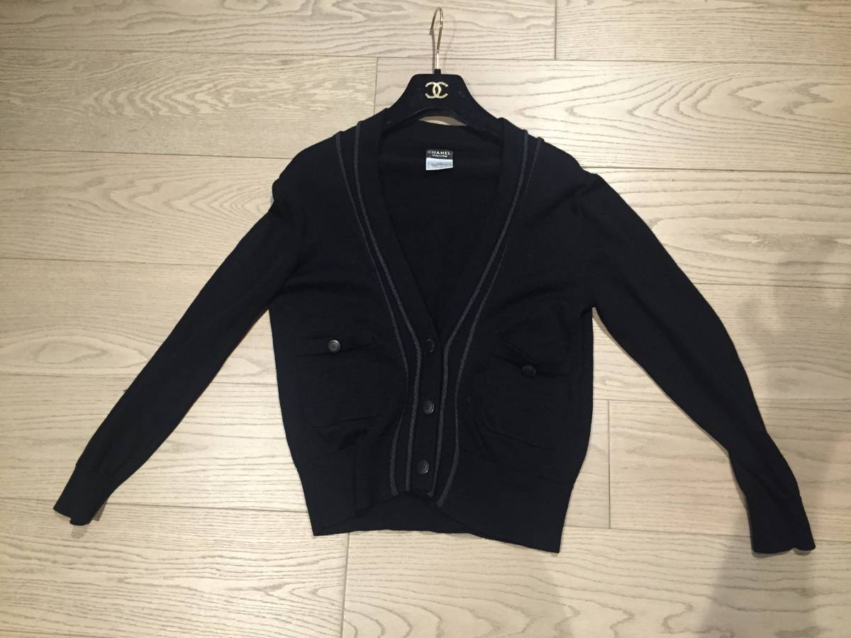 ヤフオク Chanelシャネル カーディガン 本物 ニット サイ ヤフオク Chanelシャネル カーディガン 本物 ニット サイ