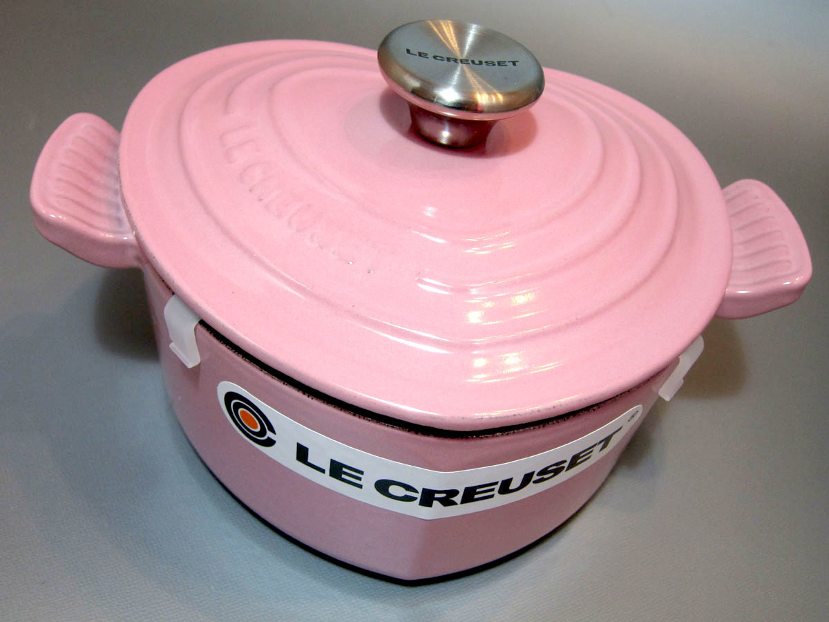 新品 ルクルーゼ プチココット ダムール ハート 16センチ Rose-