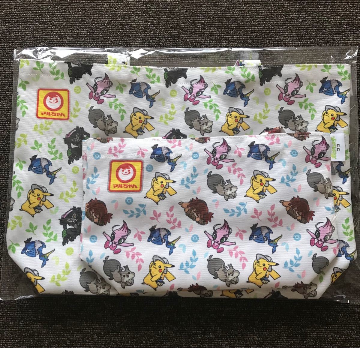 Paypayフリマ ポケモン オリジナルトートバッグ 2点 非売品 マルちゃん Paypayフリマ ポケモン オリジナルトートバッグ 2点 非売品 マルちゃん
