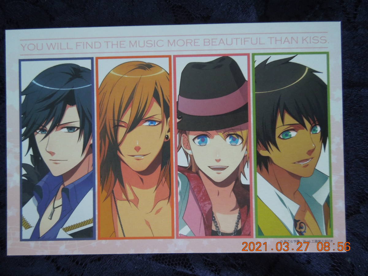 u.. * Prince ...! postcard / one no.tokiya god . temple Len .. sho love island se sill / illustration card 