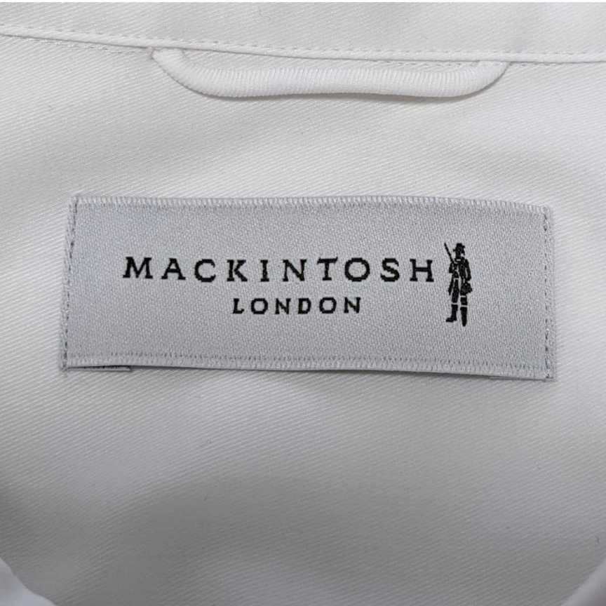 #PT21 MACKINTOSH マッキントッシュ レディース 38 M 長袖 シャツ ブラウス 白 無地 ビジネス カジュアル フォーマル_画像8