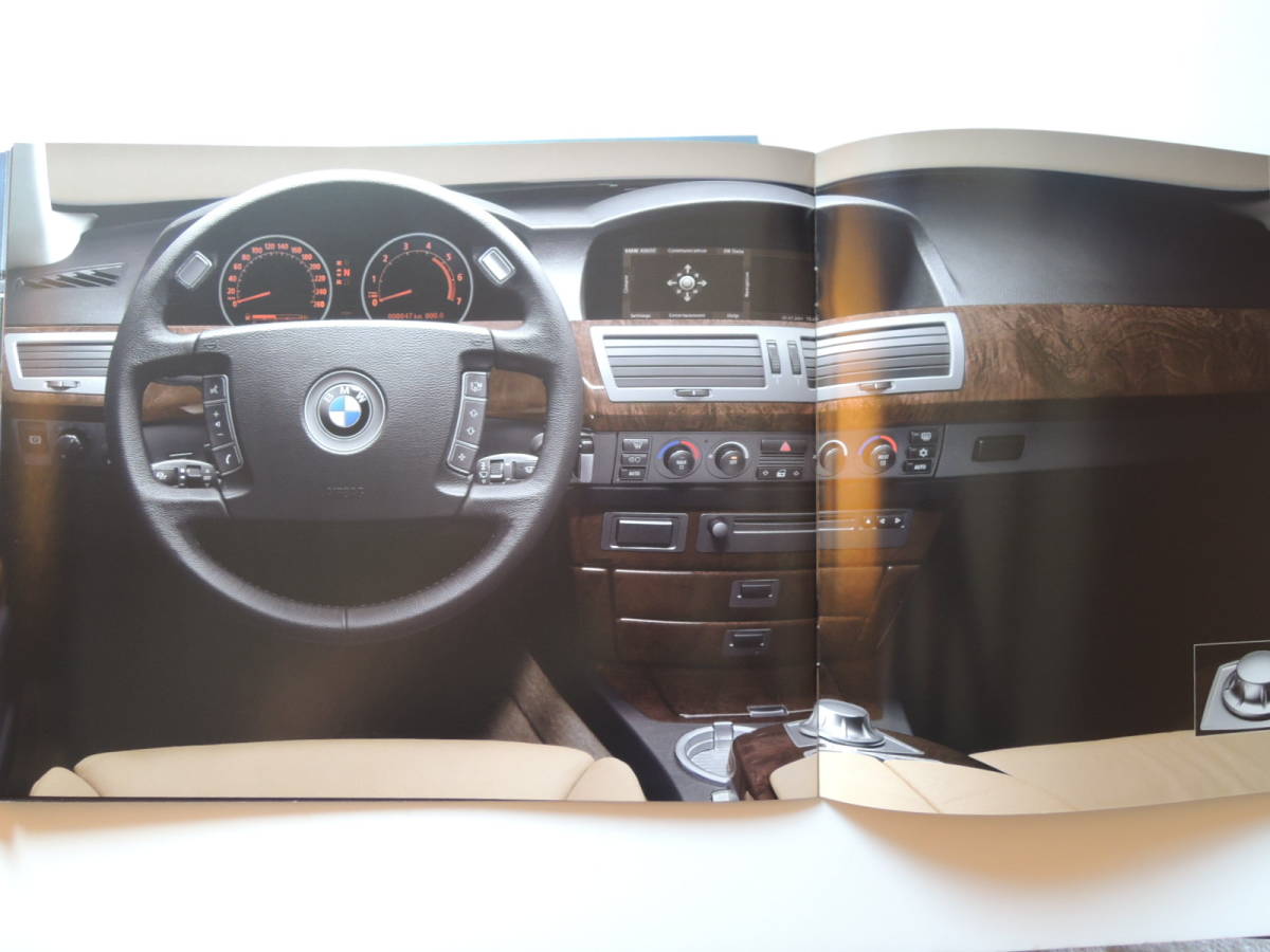【カタログのみ】 BMW 7シリーズ 4代目 E66 前期 745Li 2001年 厚口41P カタログ 日本語版 クリス・バングル_画像5