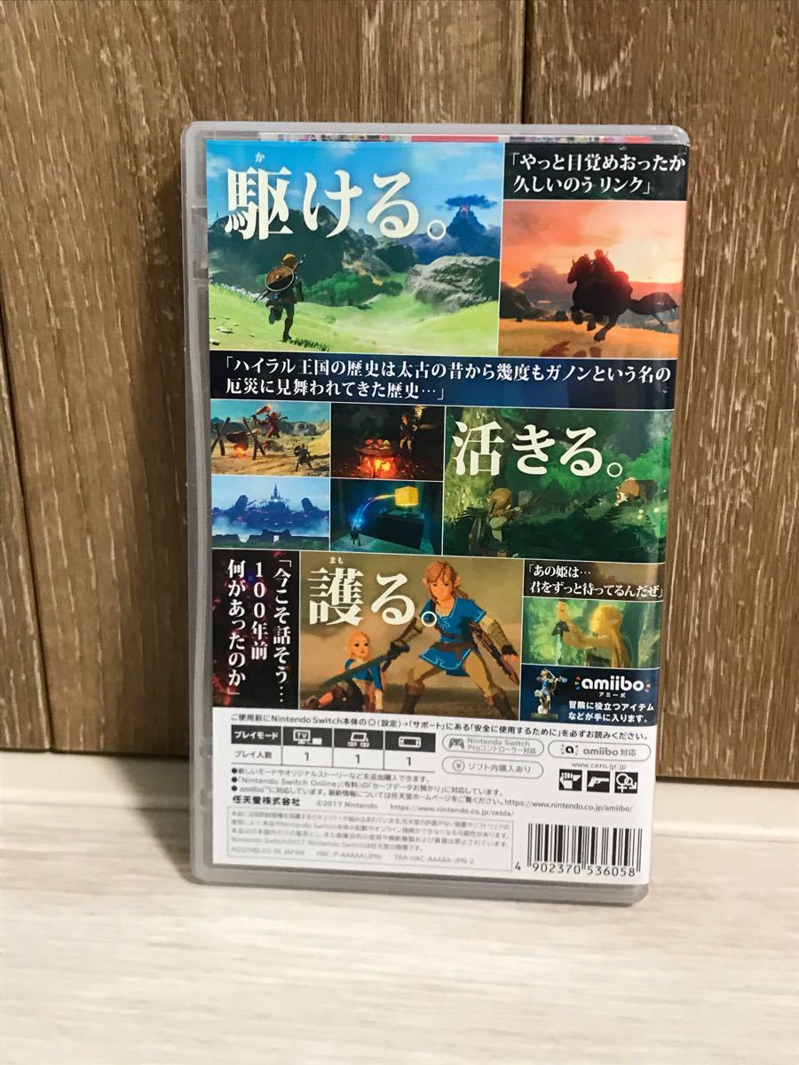 ゼルダの伝説ブレスオブザワイルド Switch