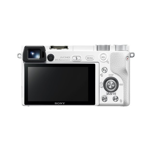  Sony SONY α6000 ILCE-6000 body white mirrorless single‐lens reflex camera used 