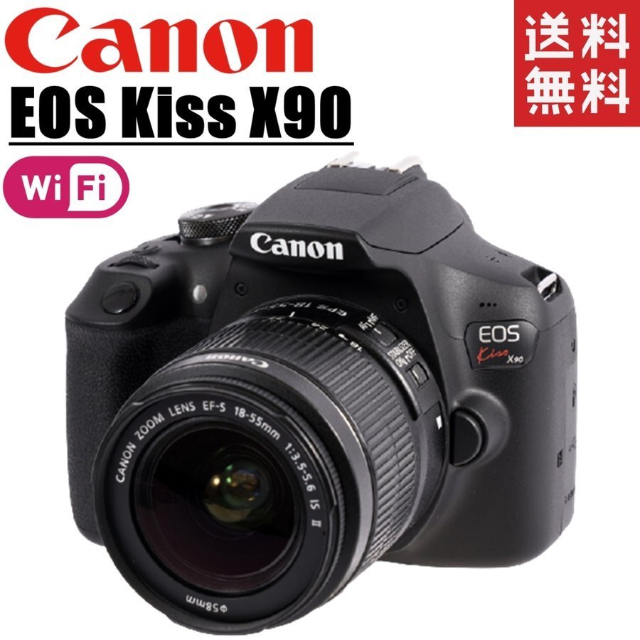 キヤノン Canon EOS kiss X90 レンズセット カメラ レンズ 一眼レフカメラ、光学機器