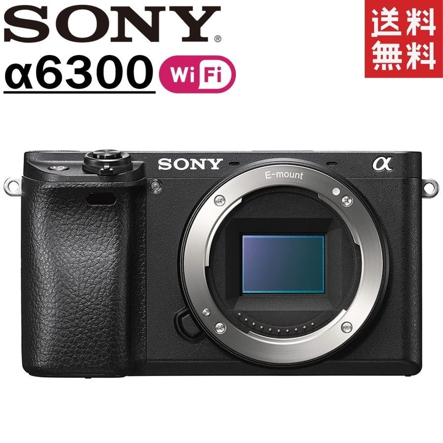 ソニー SONY α6300 ILCE-6300 ボディ ブラック ミラーレス 一眼レフ