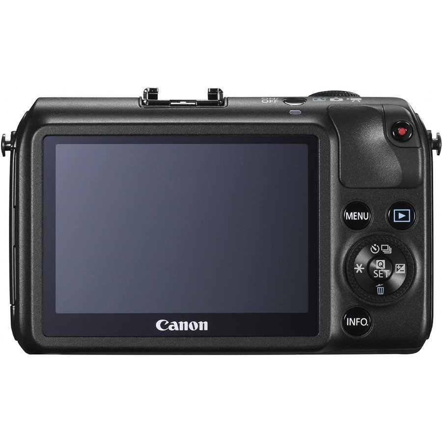 キヤノン Canon EOS M レンズキット ブラック ミラーレス 一眼レフ 中古_画像3